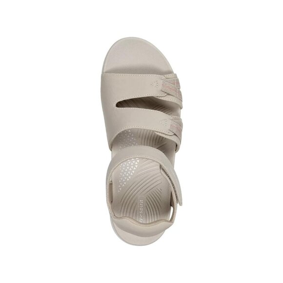 Easy Spirit Weber Sporty Sandals Light Wedge Comfort Walking Taupe 7.5 msrp $69 - Picture 3 of 5